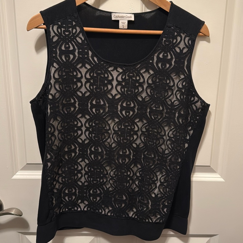 Cold water Creek sweater tank